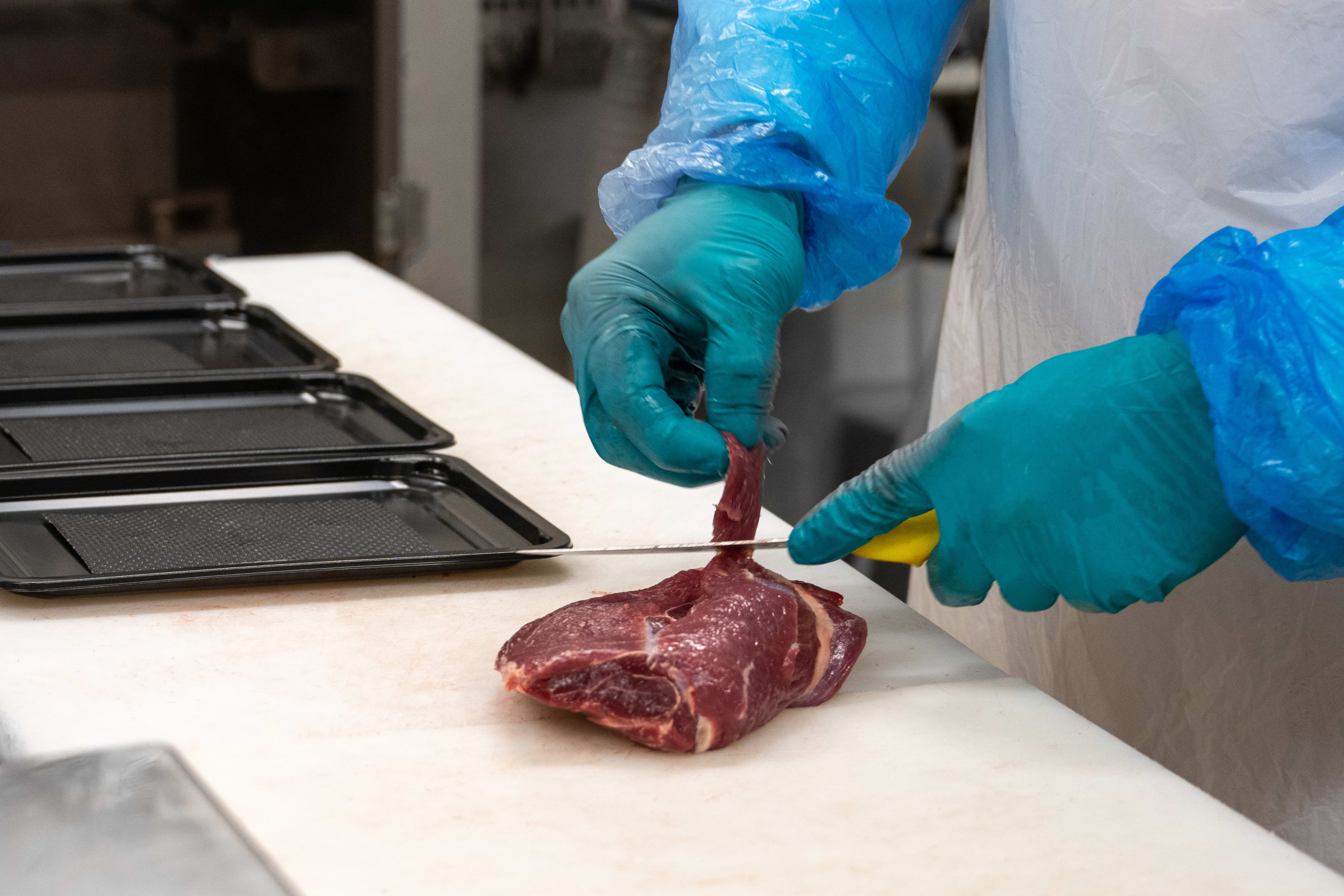 Marhahús feldolgozás folyamata